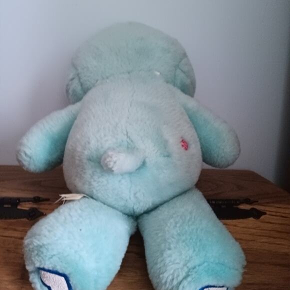 2003 Blue Care Bears 13" Plush Bedtime Sleepy Moon & Star - Picture 2 of 10